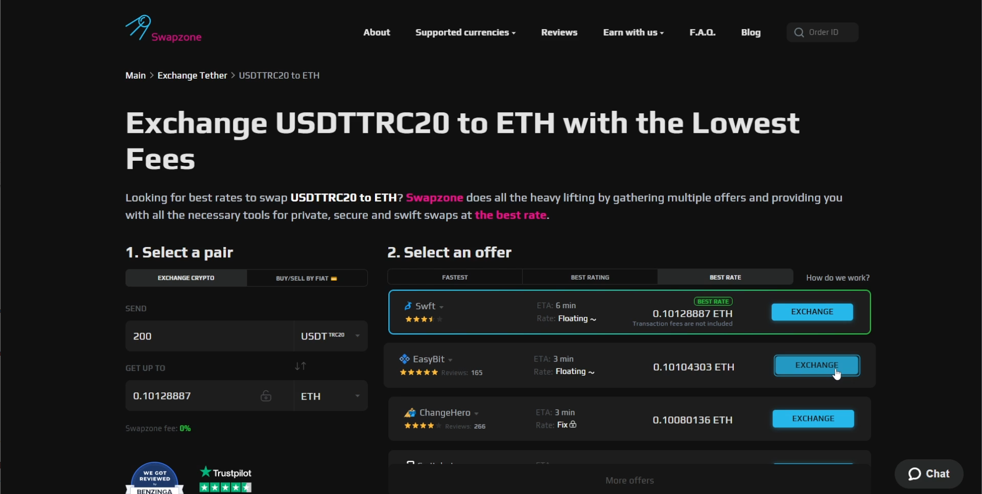 set up your exchange