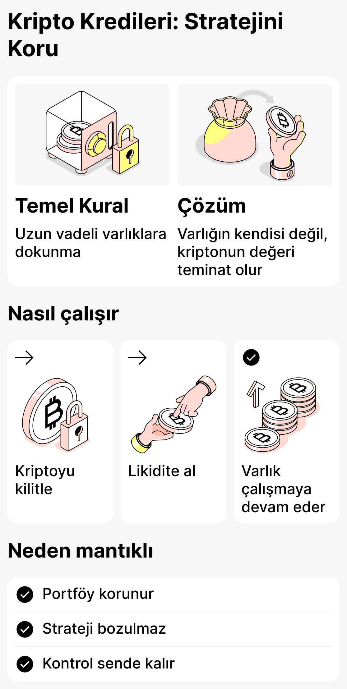 Kripto kredi kullanarak stratejinizi nasıl korursunuz