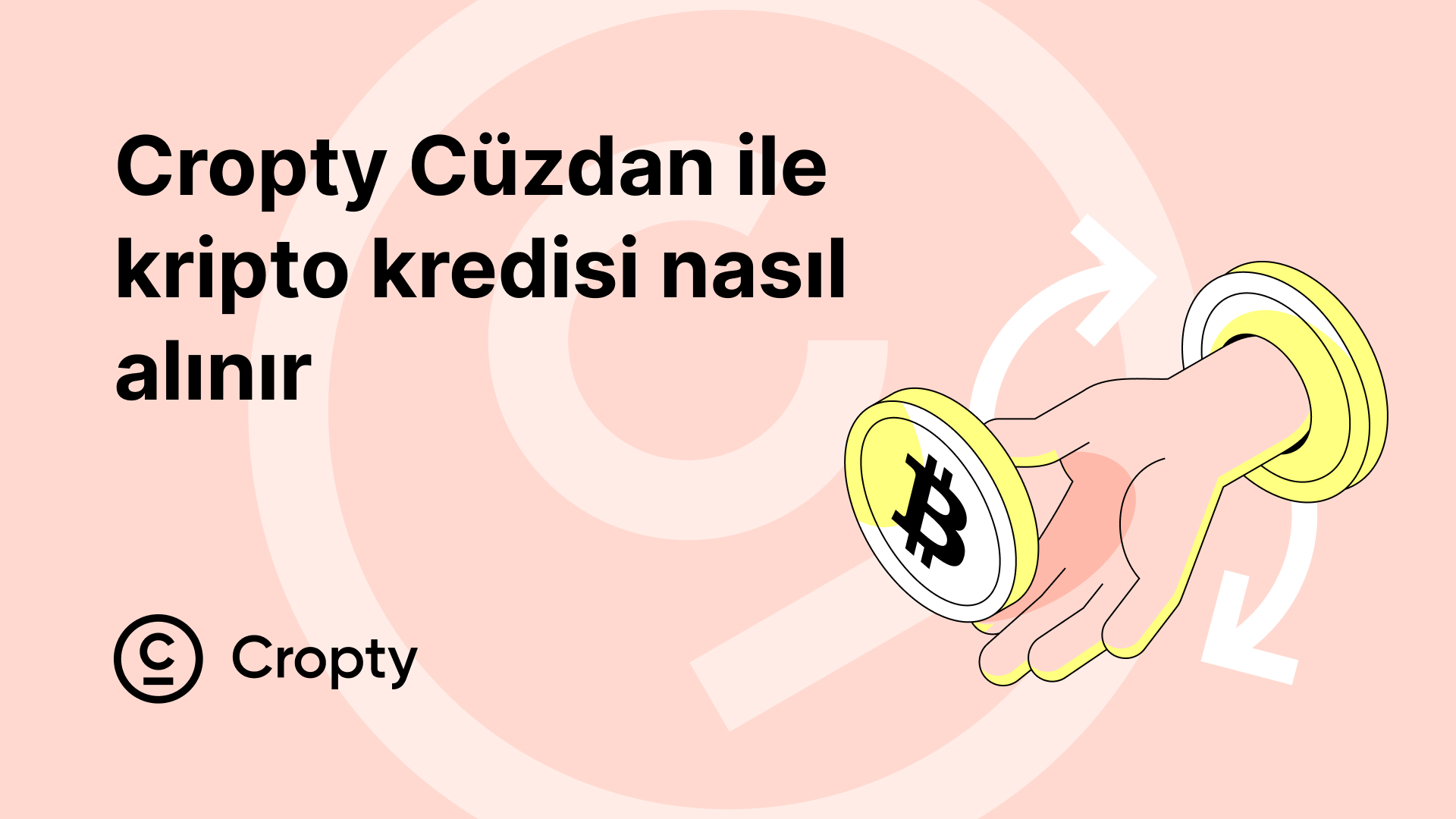 Cropty Cüzdanı ile kripto kredisi nasıl alınır?