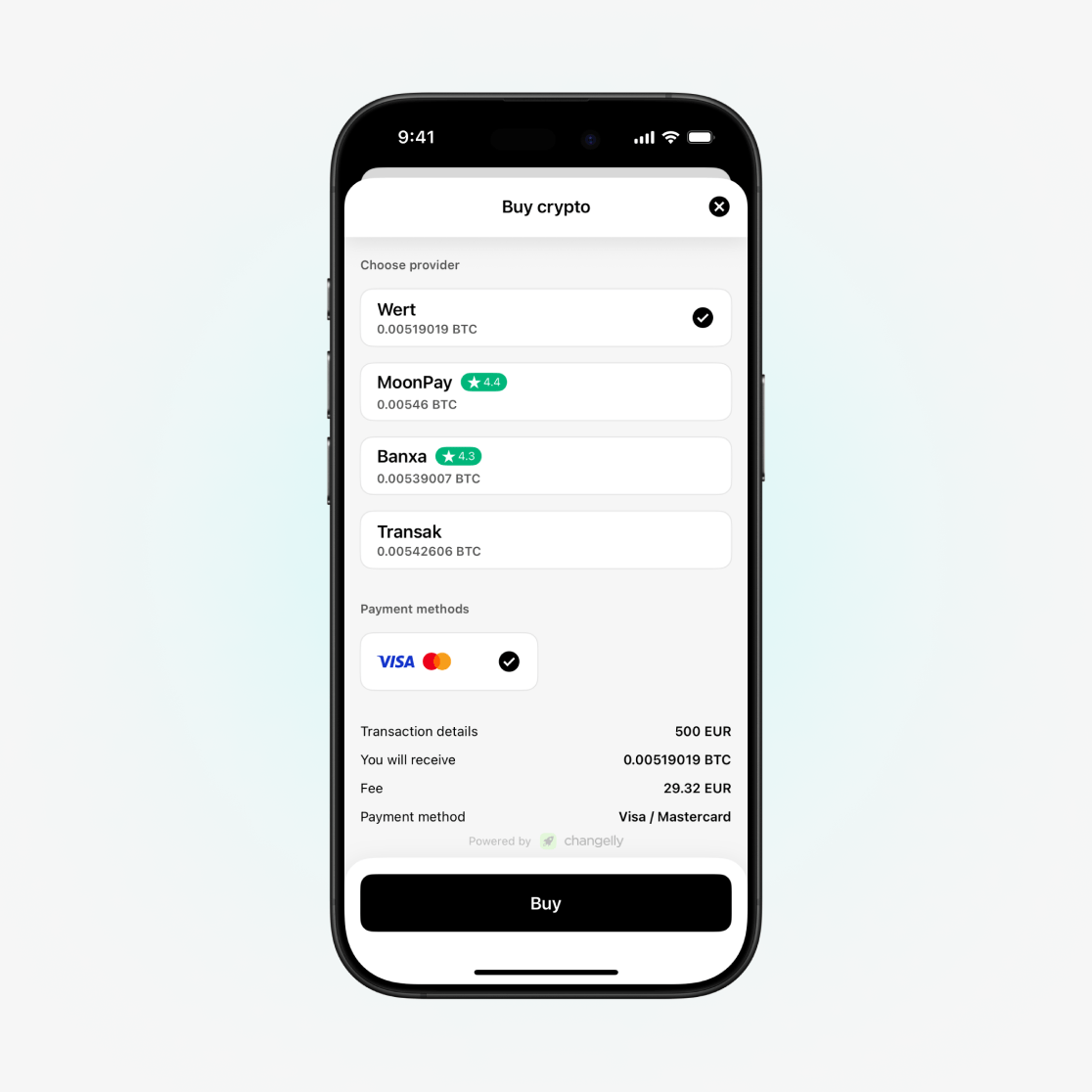 Криптовалютани харид қилиш учун барча шартлар