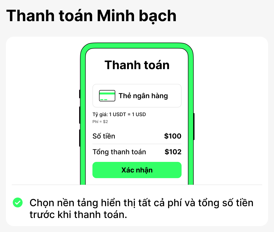Tại sao minh bạch trong thanh toán lại quan trọng