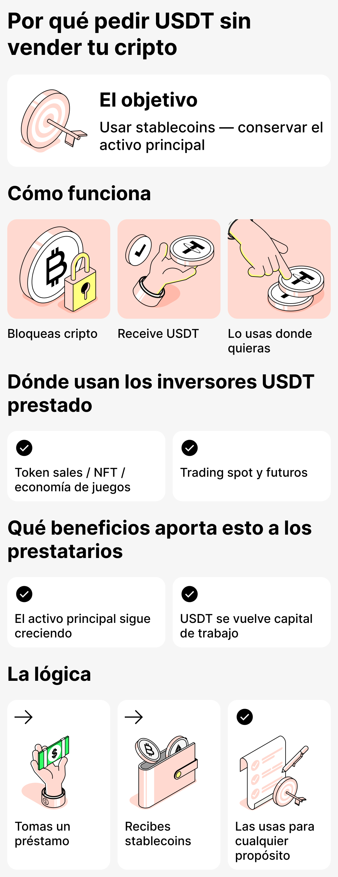 Por qué pedir criptomonedas prestadas es mejor que venderlas