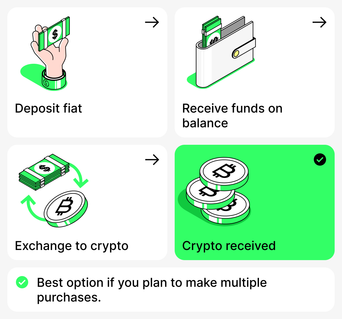 How to buy cryptocurrency with fiat