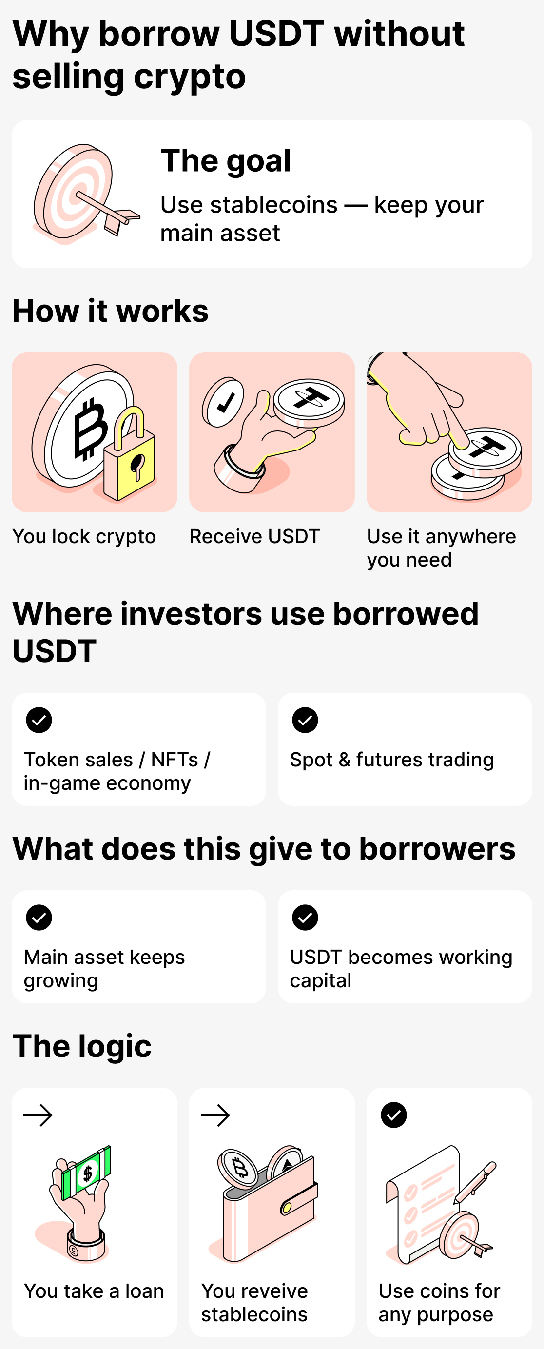 Why take crypto loans?