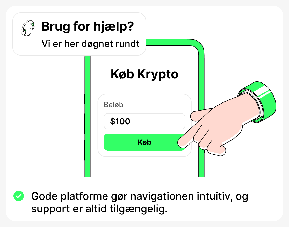 Hvorfor en tydelig brugergrænseflade og kundesupport er så vigtige