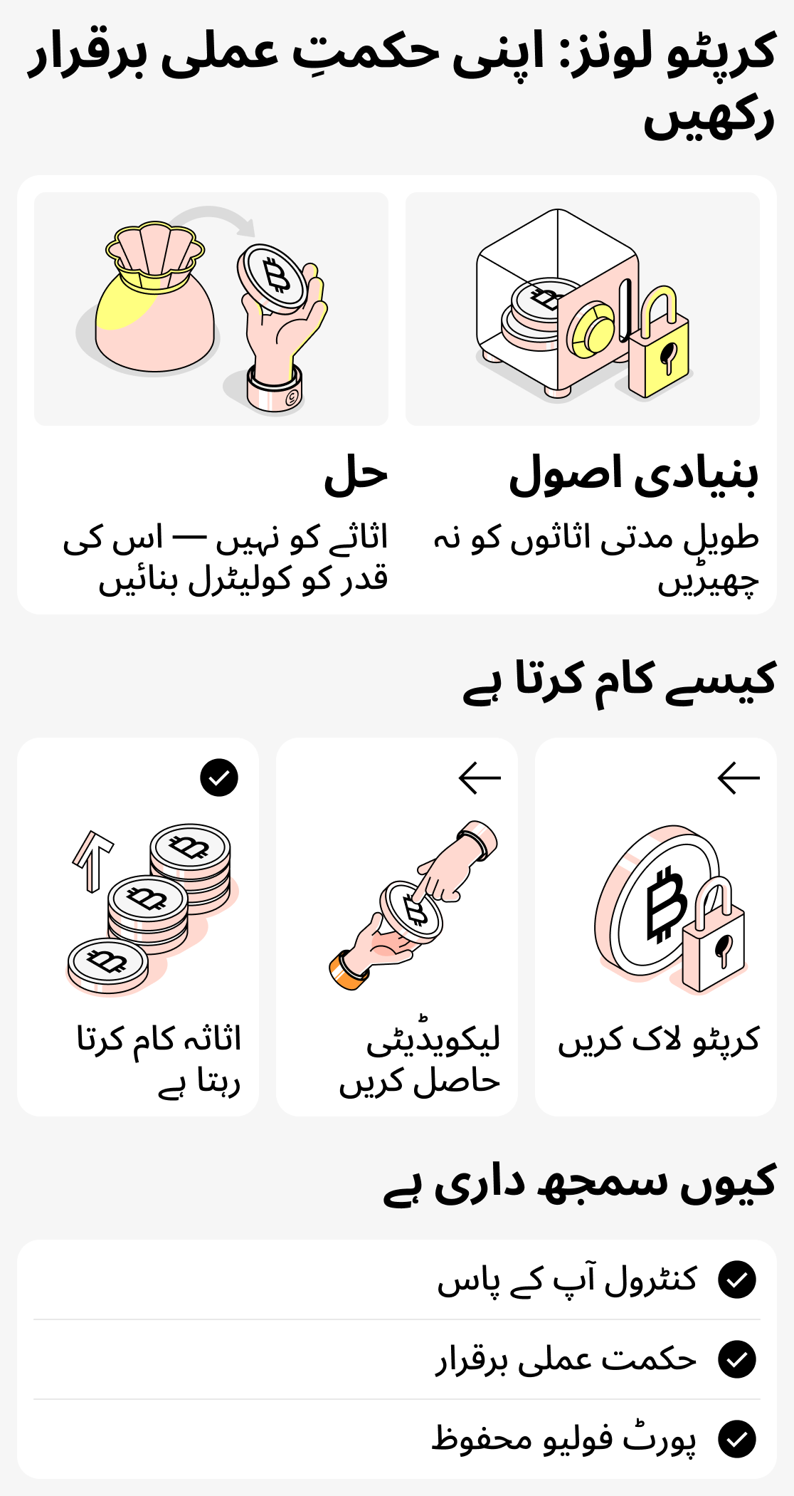 کرپٹو لینڈنگ کے ذریعے اپنی حکمتِ عملی کیسے محفوظ رکھیں
