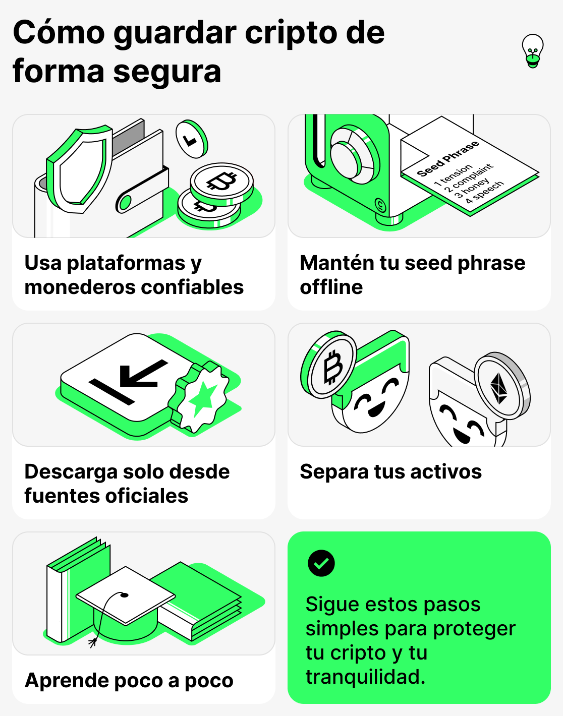 Cómo almacenar criptomonedas de forma segura