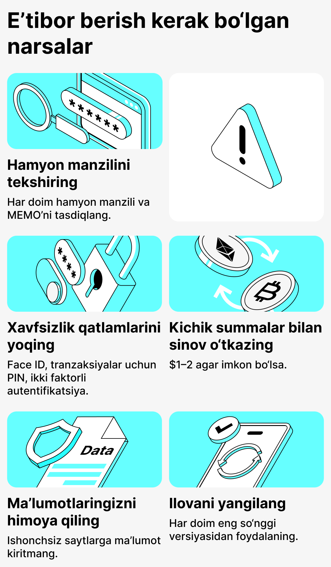 Kripto cüzdanları kullanırken nelere dikkat edilmeli