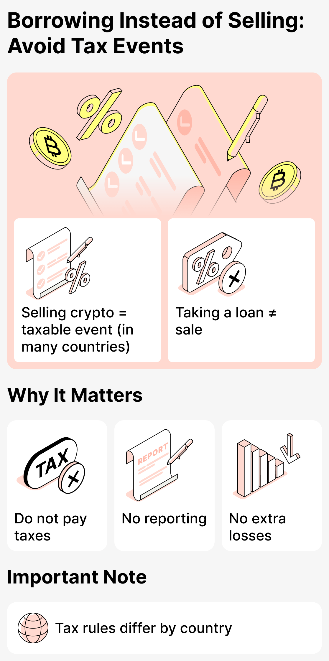 Loan as a way to avoid creating a taxable event