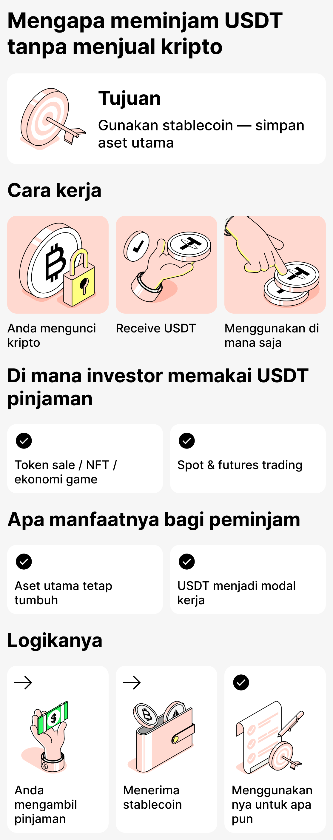 Mengapa meminjam kripto lebih baik daripada menjualnya