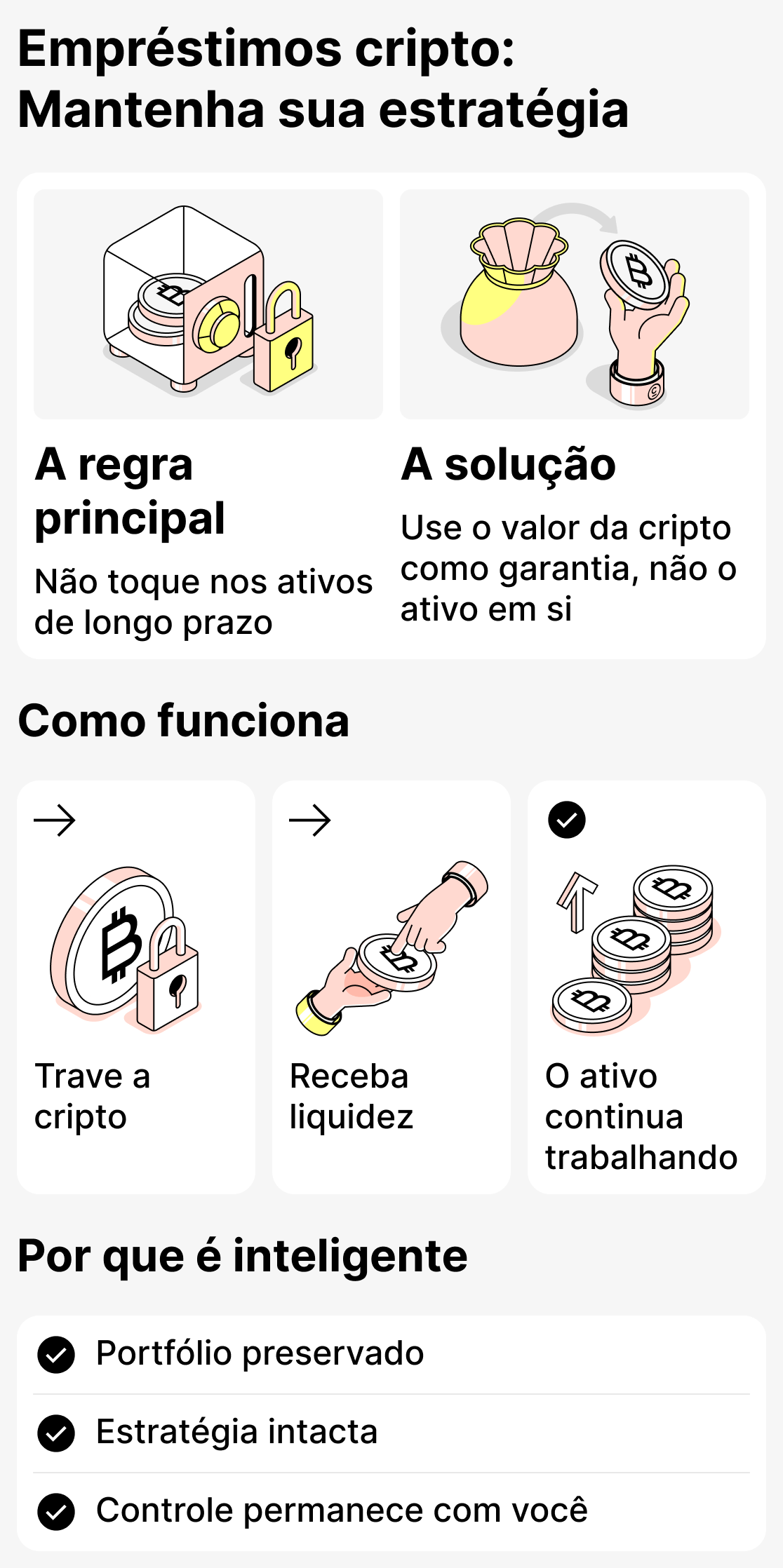 Como manter a sua estratégia com empréstimos em criptomoedas
