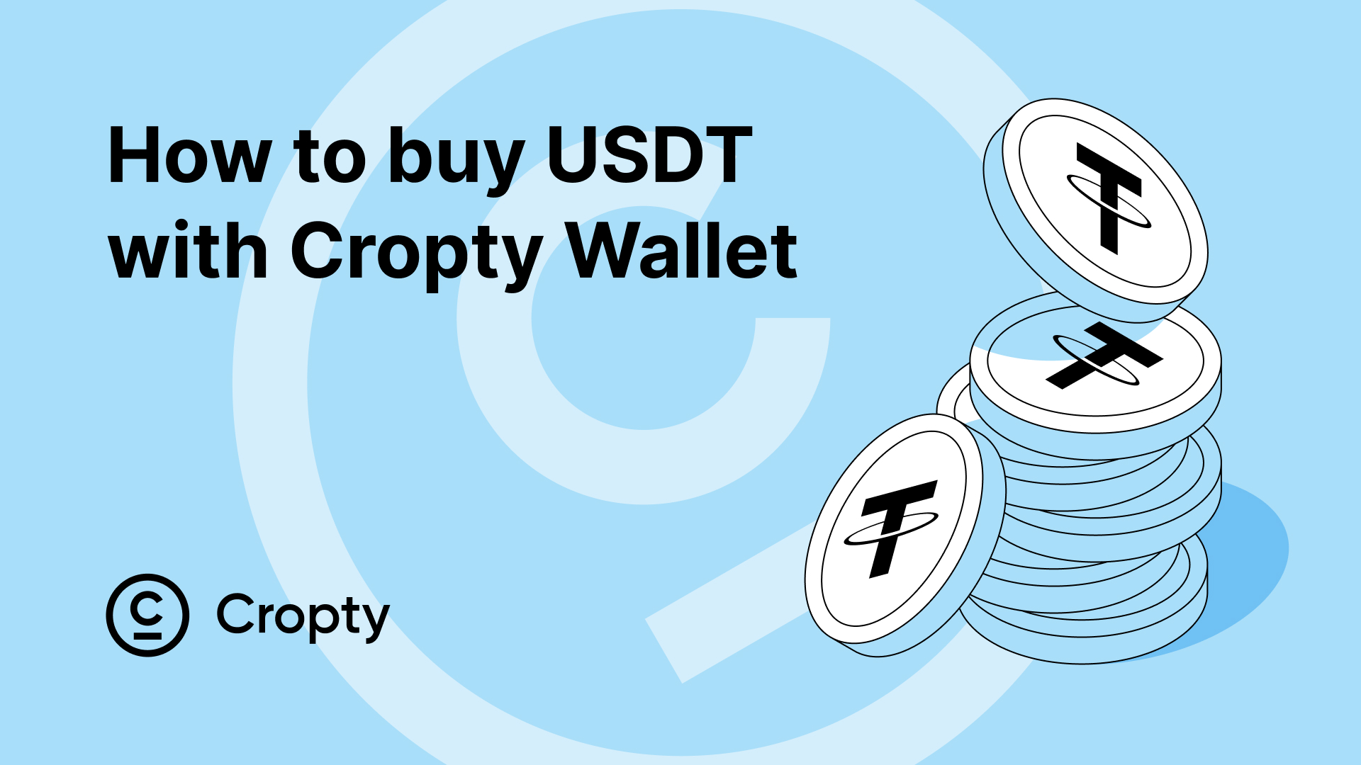 Sådan køber du kryptovaluta med Cropty Wallet