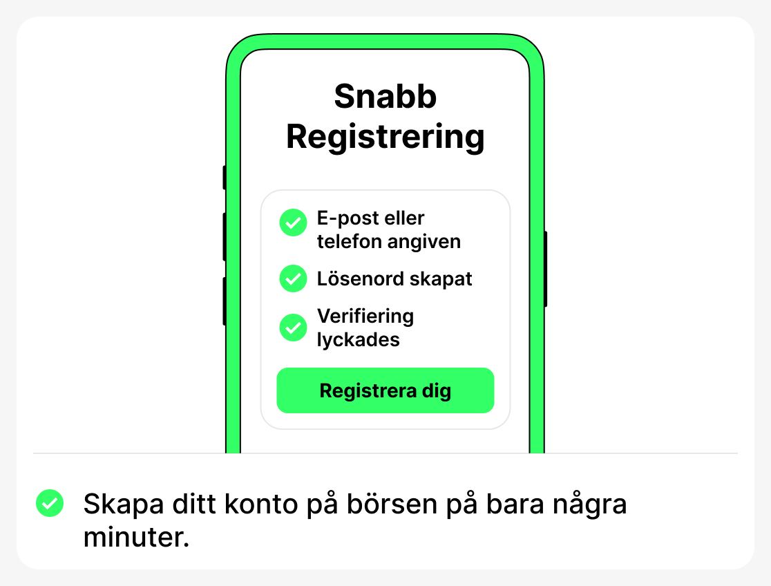 Hur registrerar du dig på börsen