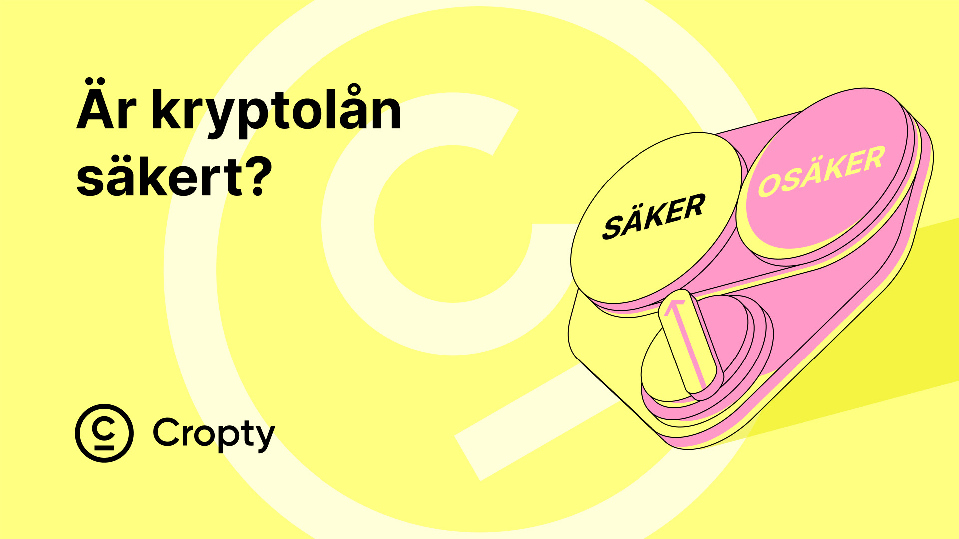 Är krypto lån säkra och vad är riskerna