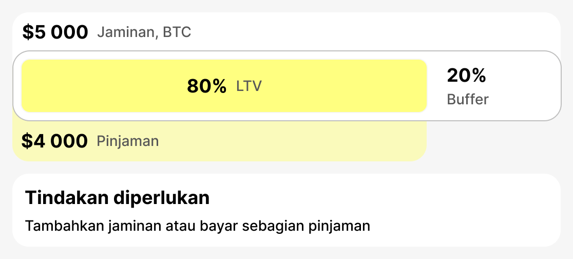 Apa itu LTV peringatan risiko
