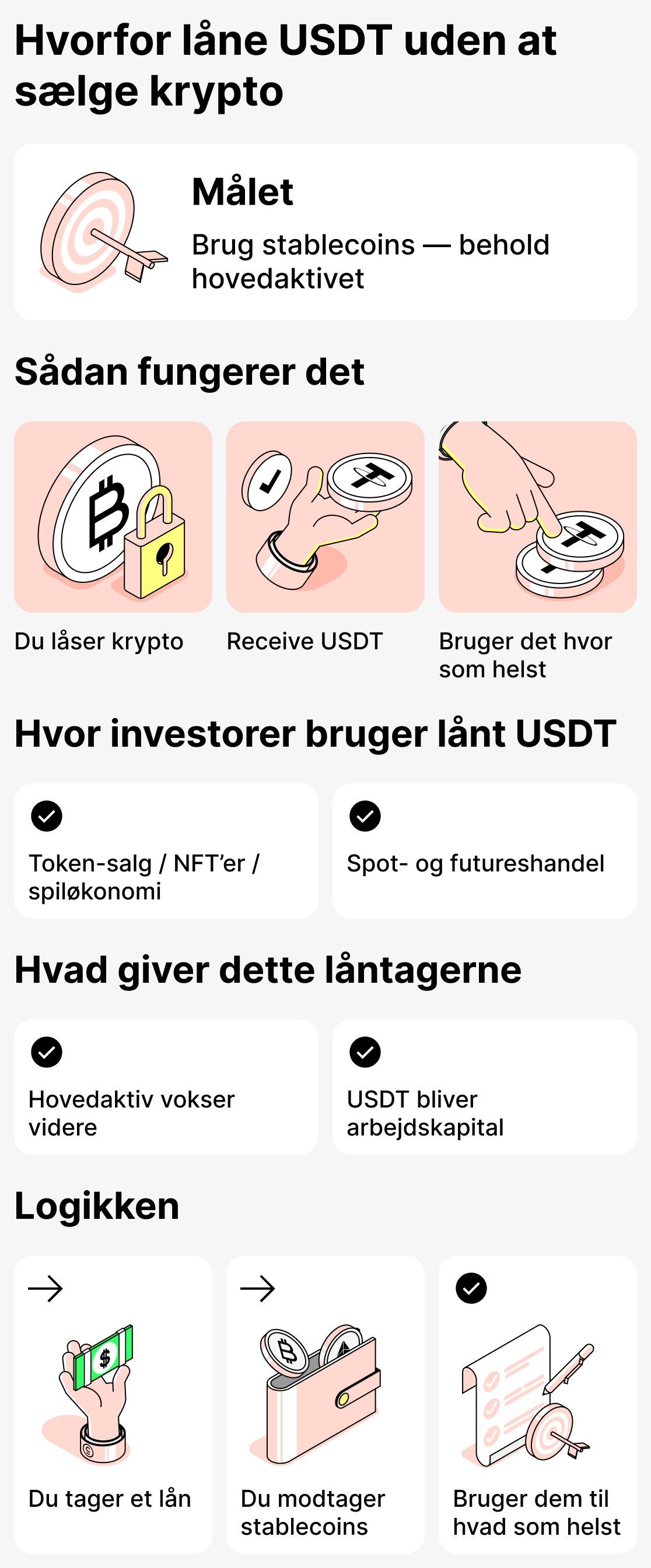 Hvorfor det er bedre at låne krypto end at sælge